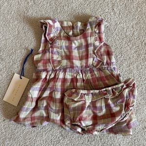 Maison me by maisonette 6-12 month two piece baby girl set